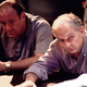 James Gandolfini and David Chase